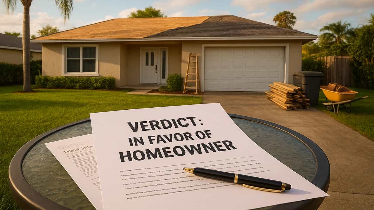 Homeowner Wins Miami Insurance Coverage Verdict
