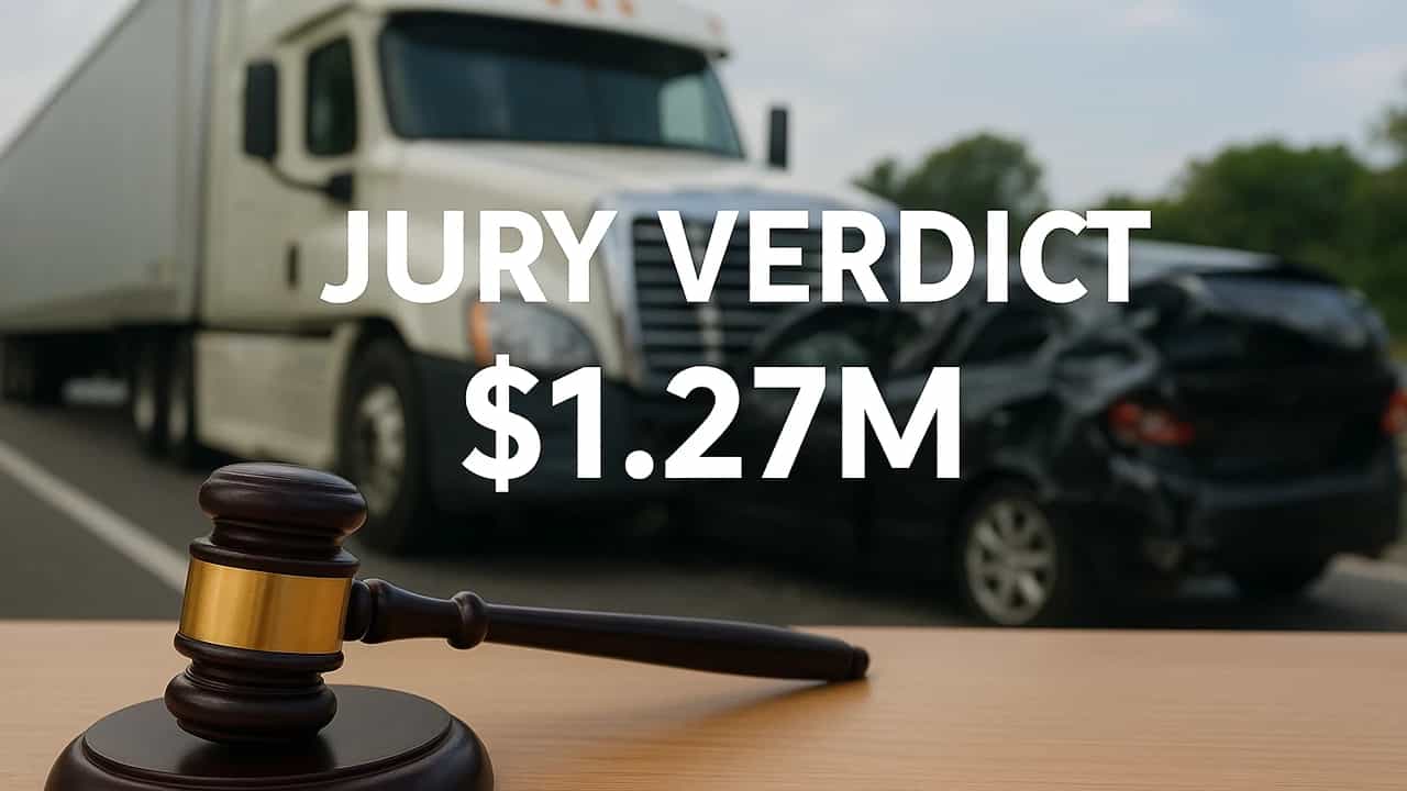DaSilva v. Cousins: $1.27M Jury Verdict in Crash