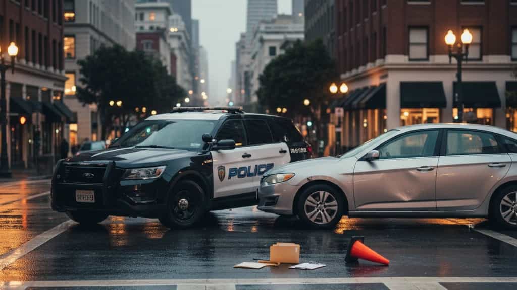 SF Police Collision Lawsuit Settles for $80K