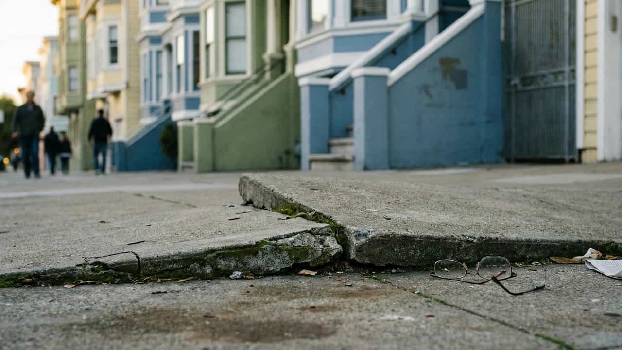 SF settles Martine Aniel's sidewalk injury for $45,000.
