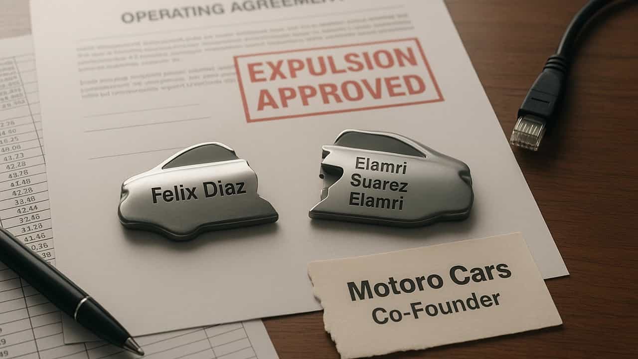 Miami Jury Expels Partner in Motoro Cars LLC Dispute