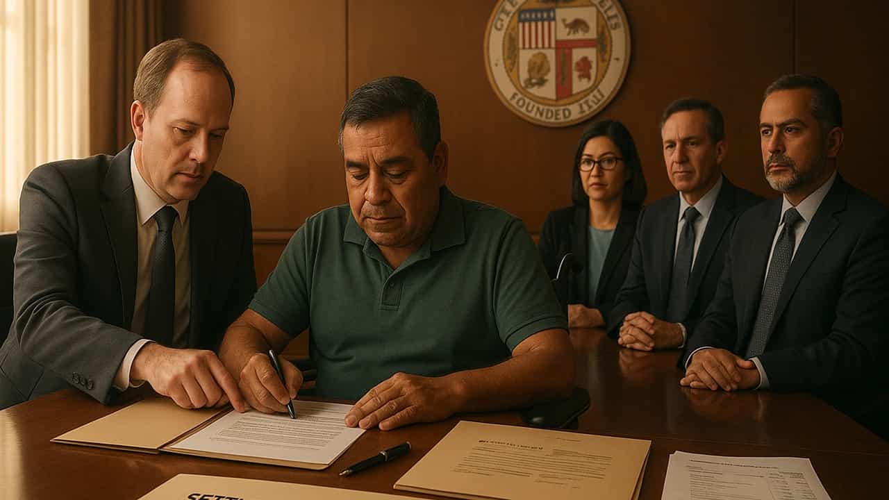 LAPD Vehicle Crash Settles for $15.25M with Disabled Man