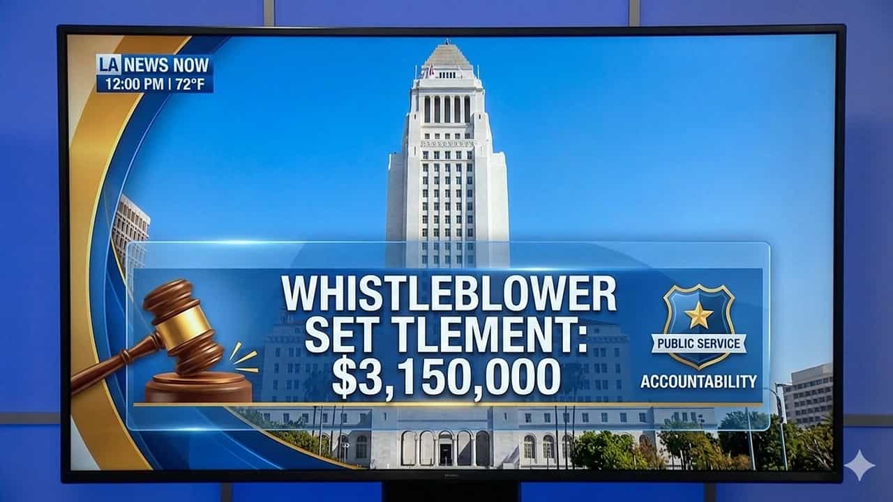  City of Los Angeles Settles Whistleblower Case for $3.15M