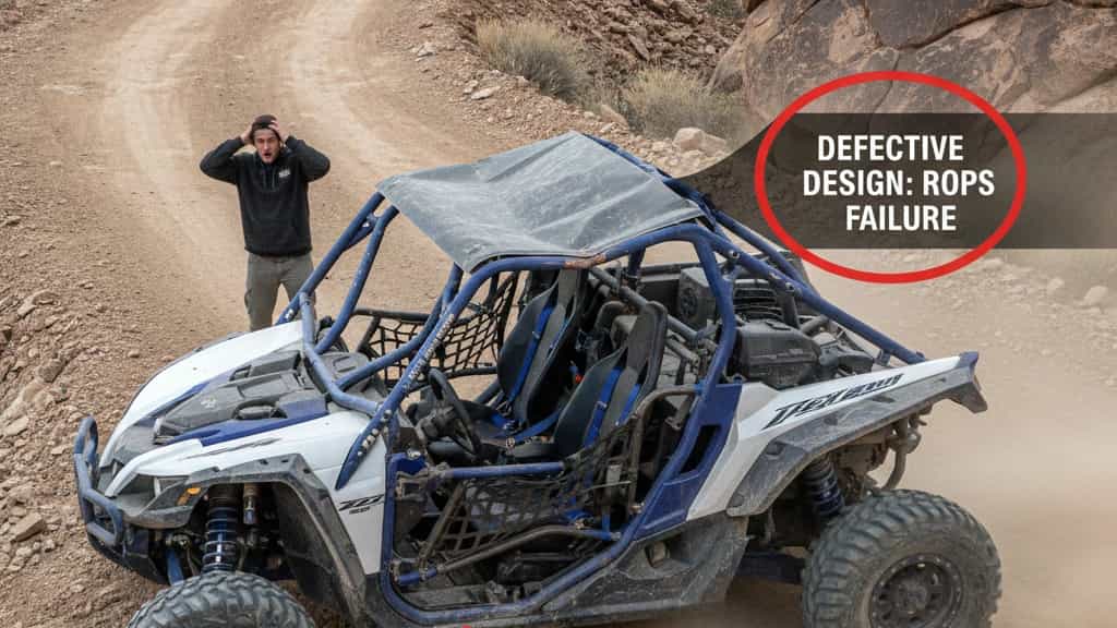 Yamaha ROPS Defect Paralysis Verdict: $26.3M Win