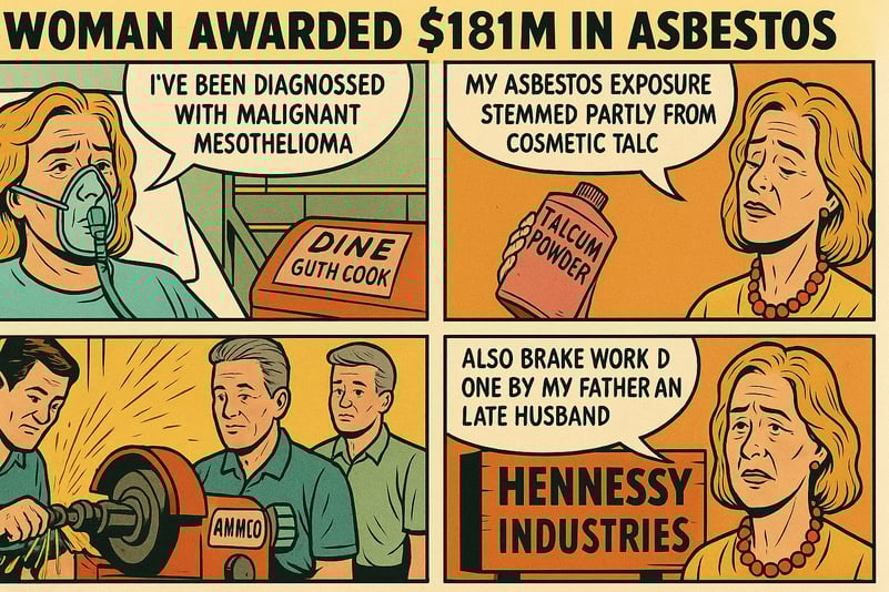 Jury Awards $181M in Asbestos Brake Grinder Lawsuit
