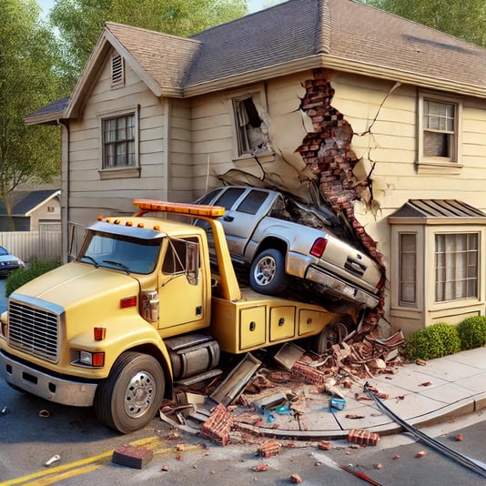 Miami Homeowner Wins $184,740 After Tow Truck Hit-and-Run Damages House