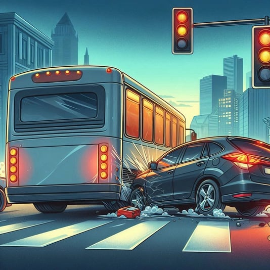 Jury Awards CT Transit Bus Driver $15,450.81 in Damages for Injuries from Rear-End Collision