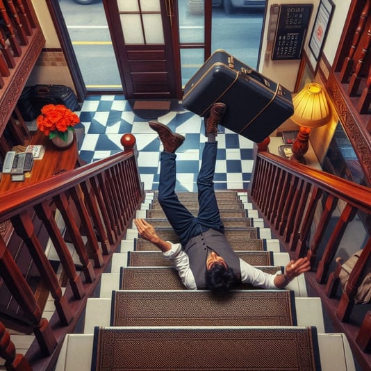 Motel Stairs Slip and Fall: Springfield Jury Clears Negligence Claims Against Cozy Corner Motel