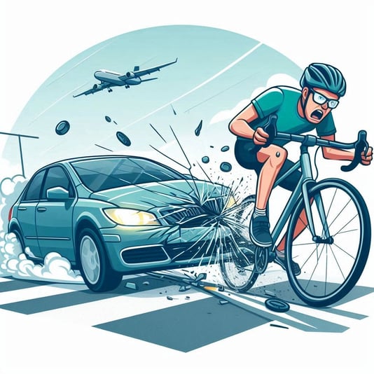 LA Jury Awards $345K in Auto Negligence Case Involving Bicycle-Car Accident