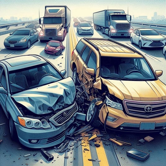 Orange County Jury Awards $1M in Damages in Auto Negligence Lawsuit Over a Side-Swept Collision