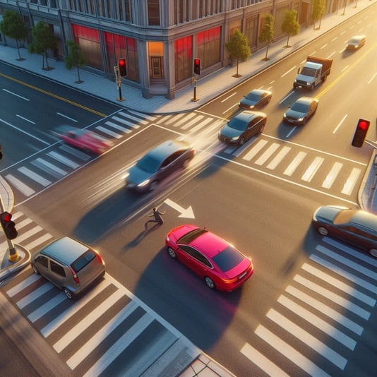 Florida Jury Awards 280k in Auto Negligence Case Caused by Red Light Violation