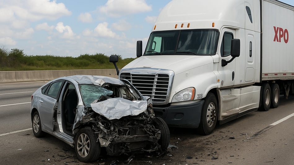 Widow Wins $31M Verdict in Fatal XPO Truck Crash