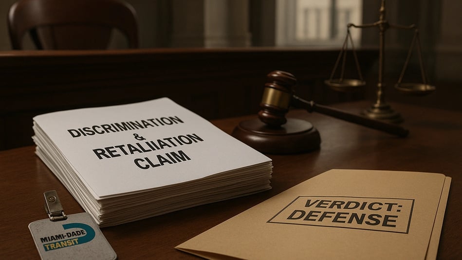 Miami-Dade Wins Discrimination Trial in $1M Claim