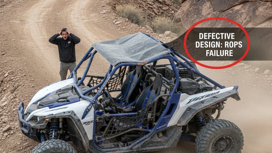 Yamaha ROPS Defect Paralysis Verdict: $26.3M Win