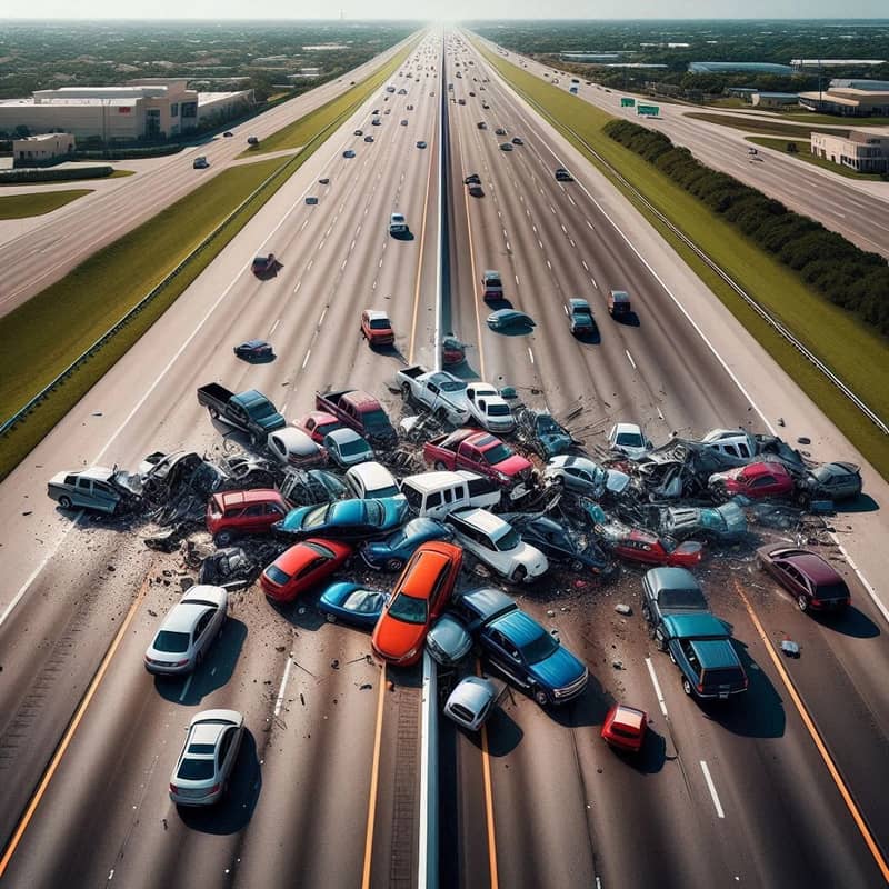 Gavelston County Jury Awards $8,500 in Texas I-45 Car Accident Lawsuit: