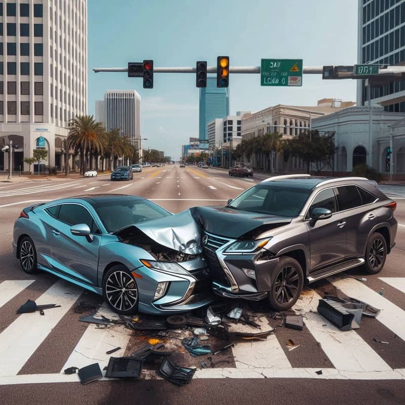 Florida Intersection Collision Lawsuit Results in $810,874.67 Verdict with 25% Comparative Negligence