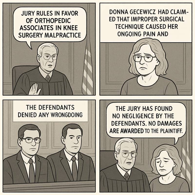Jury Rules in Favor of Orthopedic Associates in Knee Surgery Malpractice Case