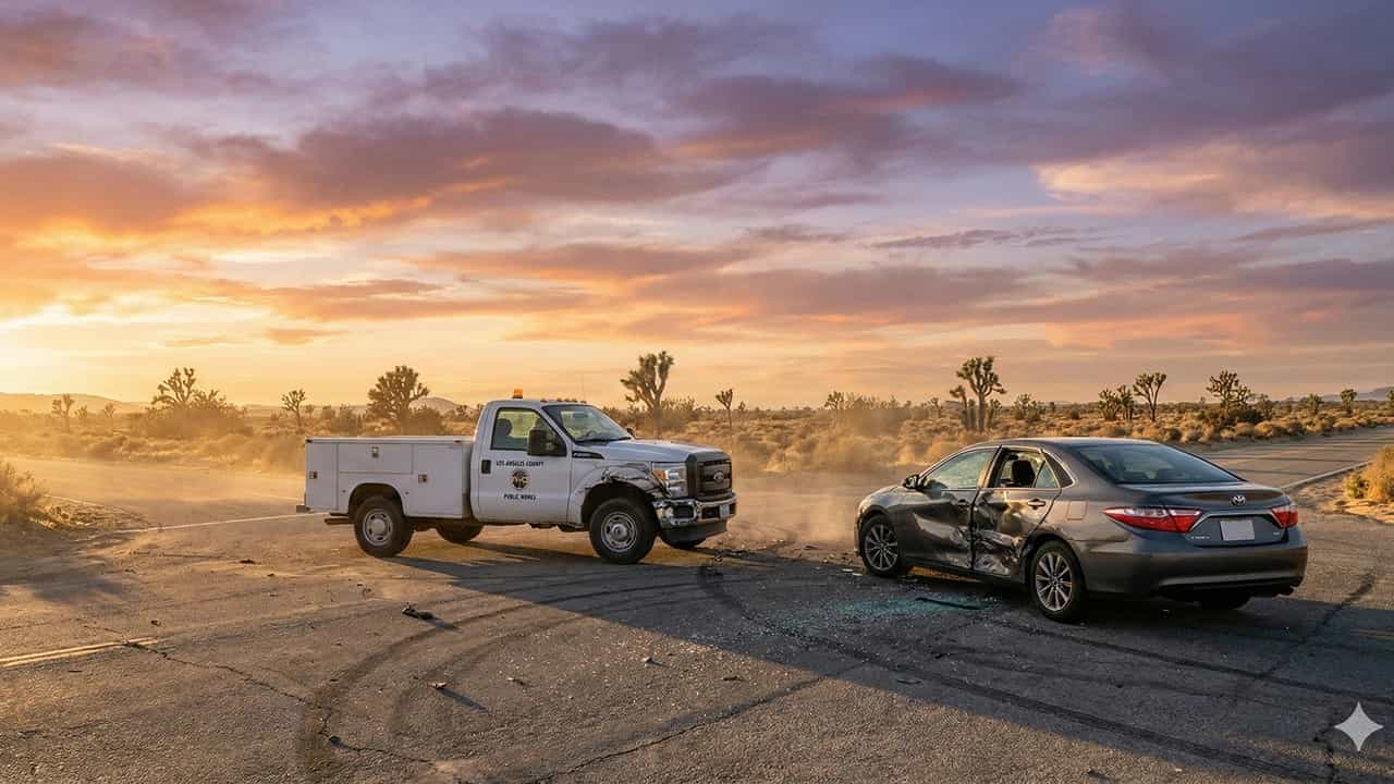 LA County Settles 2022 Littlerock Crash Suit for $100,000