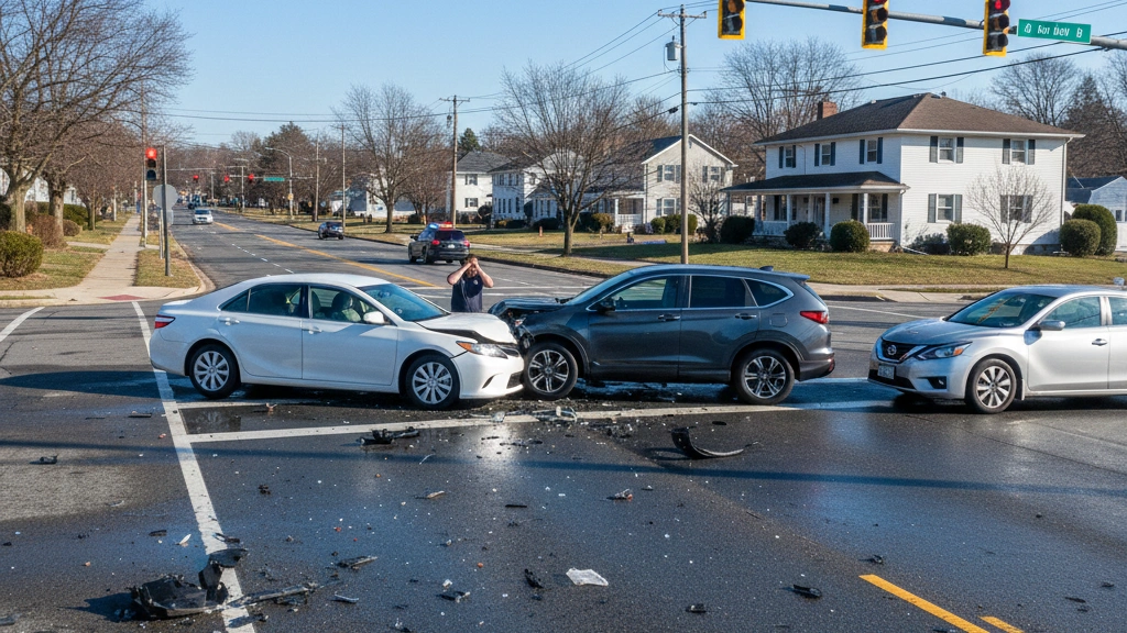 Hartford Jury Finds Driver 100% Liable in Multi-Car Crash