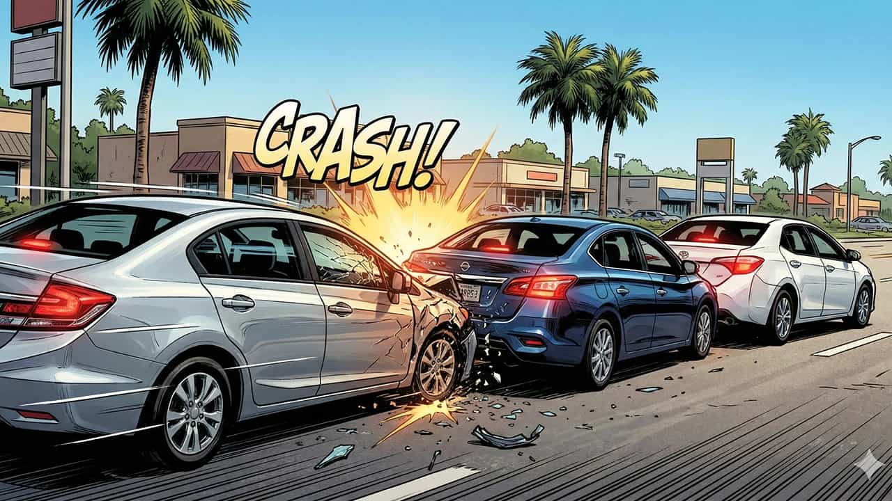 Rear-End Crash Lawsuit Fails: Jury Rules for Defendant Miami