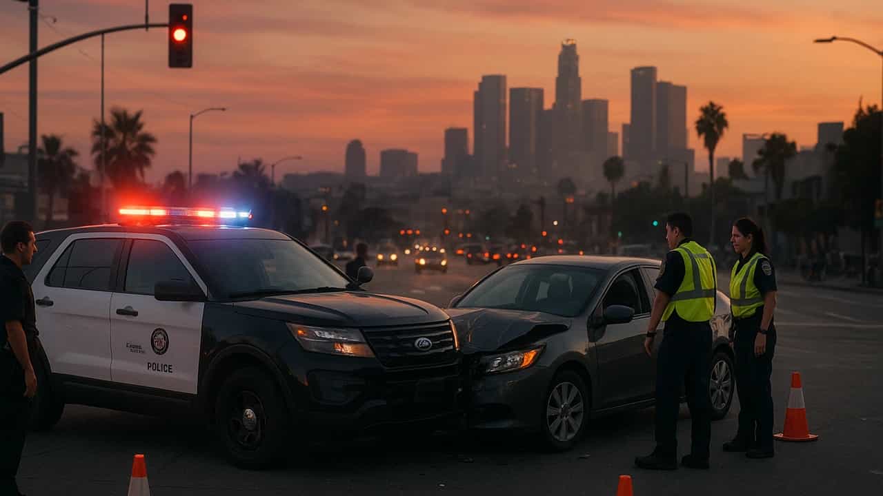 $460K Settlement in LAPD Crash Injury Case