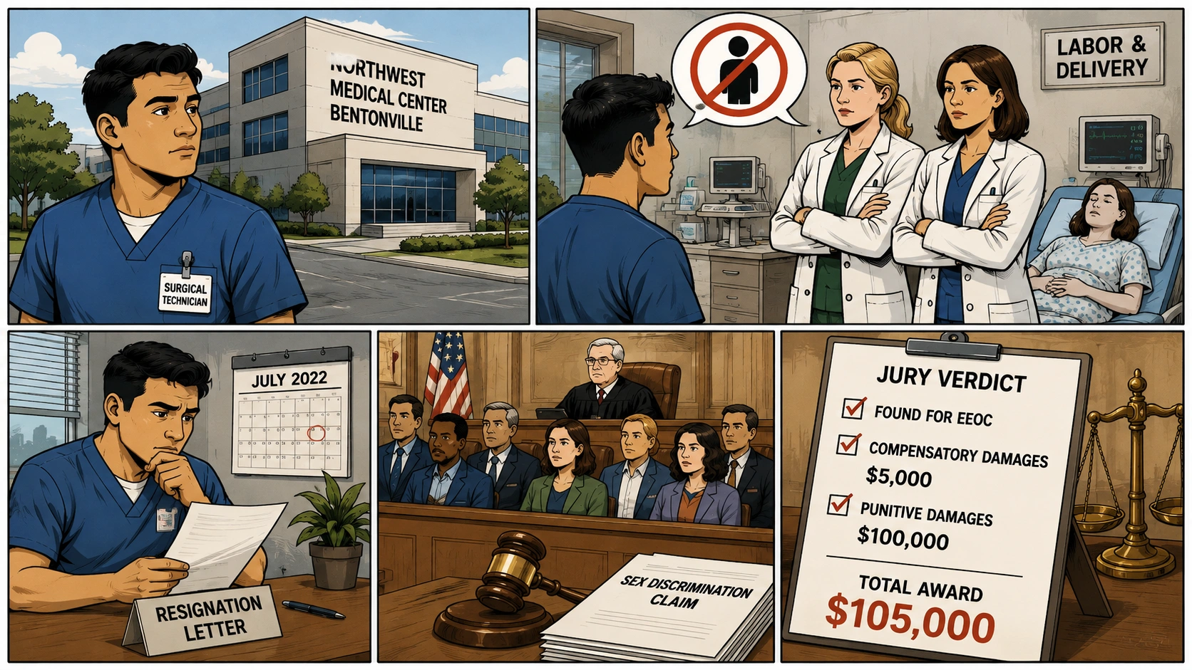 A set up where law meets medicine, it often happens in cases where the lawyers need an expert to testify in court to prove his points. 